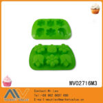 A Set With 6Pcs Silicone Cake Mold