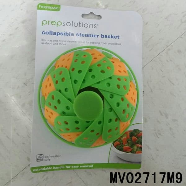 MV02717M9 Collapsible Steamer Basket Silicone Tc