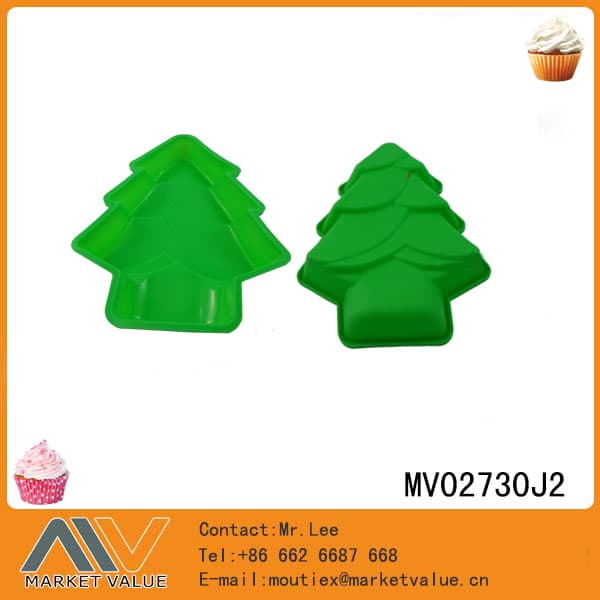 Silicone Of Christmas Tree Shape Cake Mold