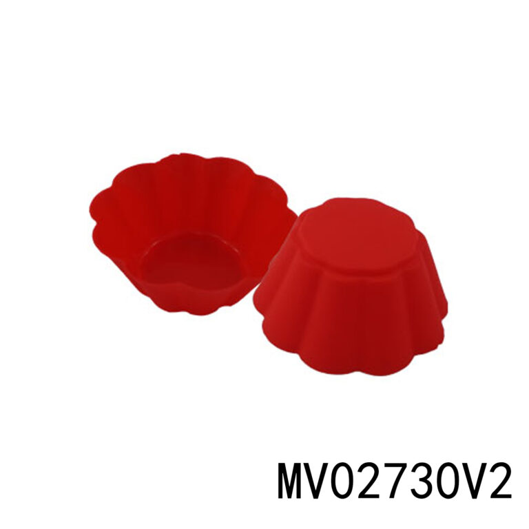 6Pcs Silicone Cake Mold In Pvc Box