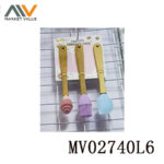 Sets Of 3Pcs Baking Set With Bamboo Handle
