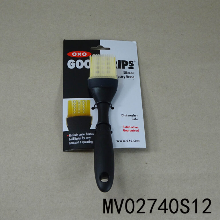 Flexible Silicone Brush With Rubber And Plastic Handle