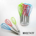 12Pcs Silicone Egg Beater  In Pvc Box