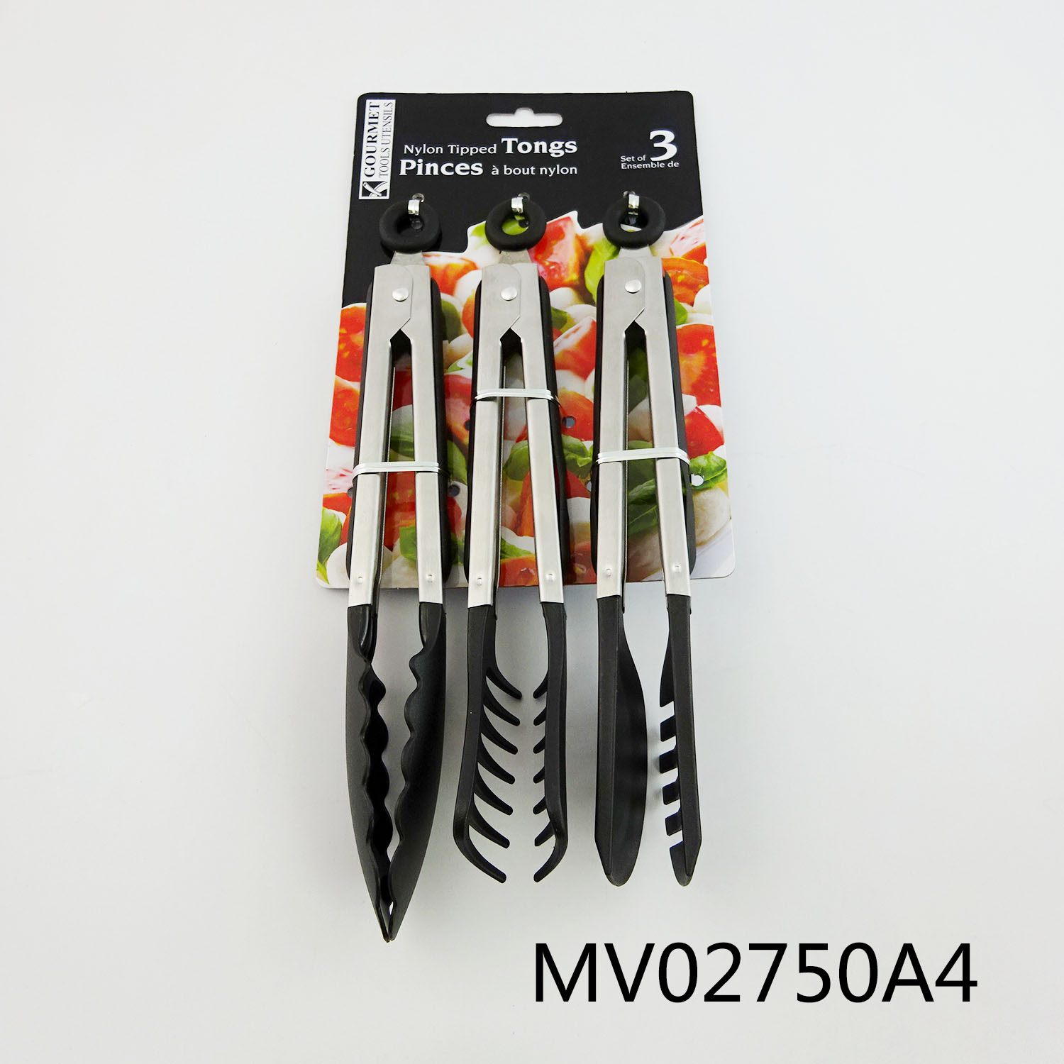 MV02750A4 Sets Of 3Pcs Food Tong