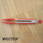 9" Deluxe Food Tong Silicone + S/S Handle