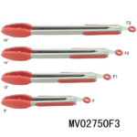 16"Silicone & S/S Food Tong