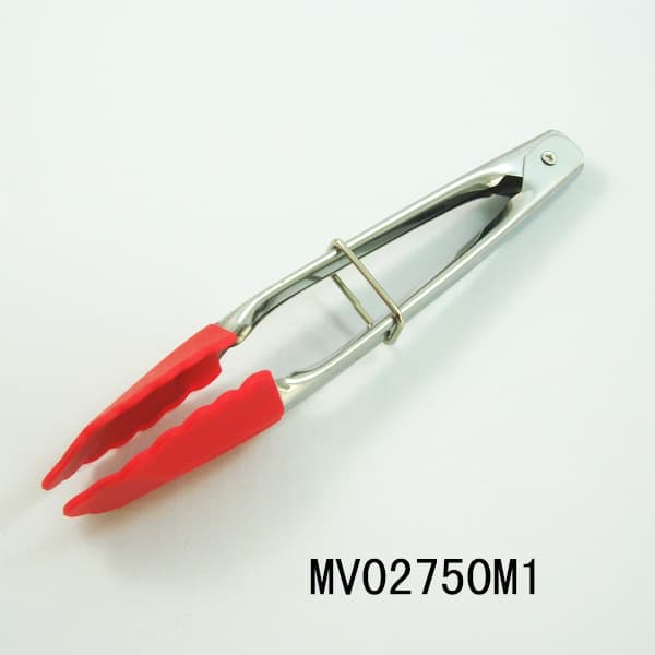 MV02750M1 7"Silicone Head Food Tong