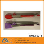 2Pcs 12"Nylon Head S/S Food Tong