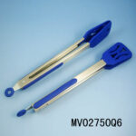 12"Silicone Head S/S Food Tong