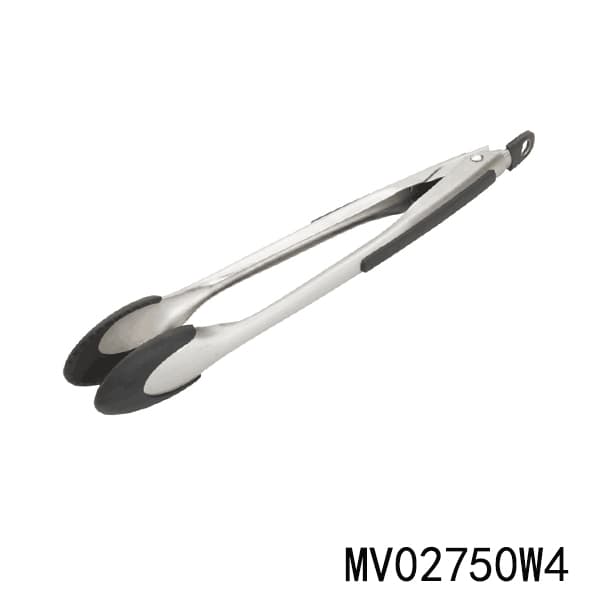 MV02750W4 12" Nylon Head S.S Food Tong