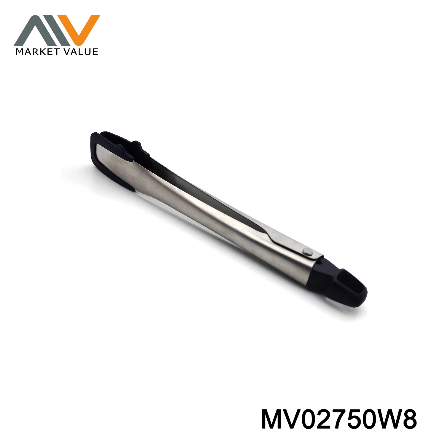 MV02750W8 11In Ss And Silicone Food Tong Tc