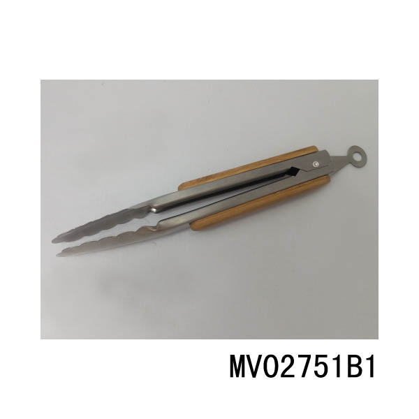Tong With Bamboo Handle