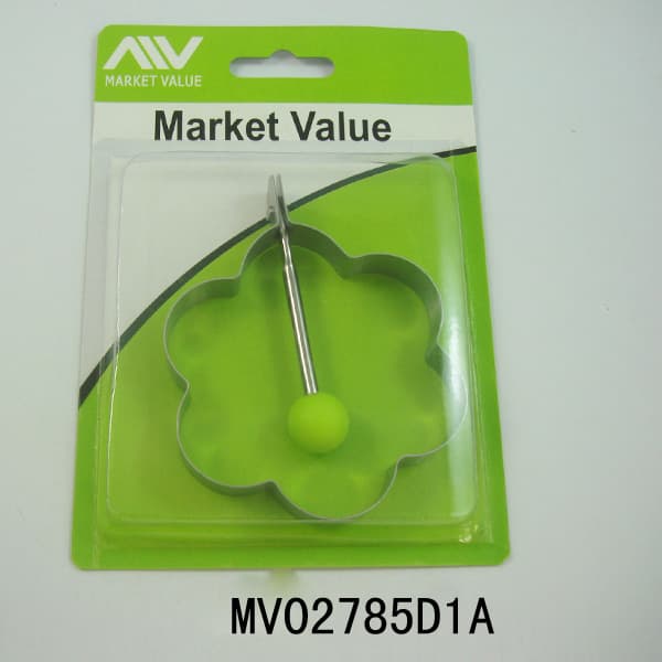 MV02785D1A S.S Flower Eggfryer W/Handle B/C