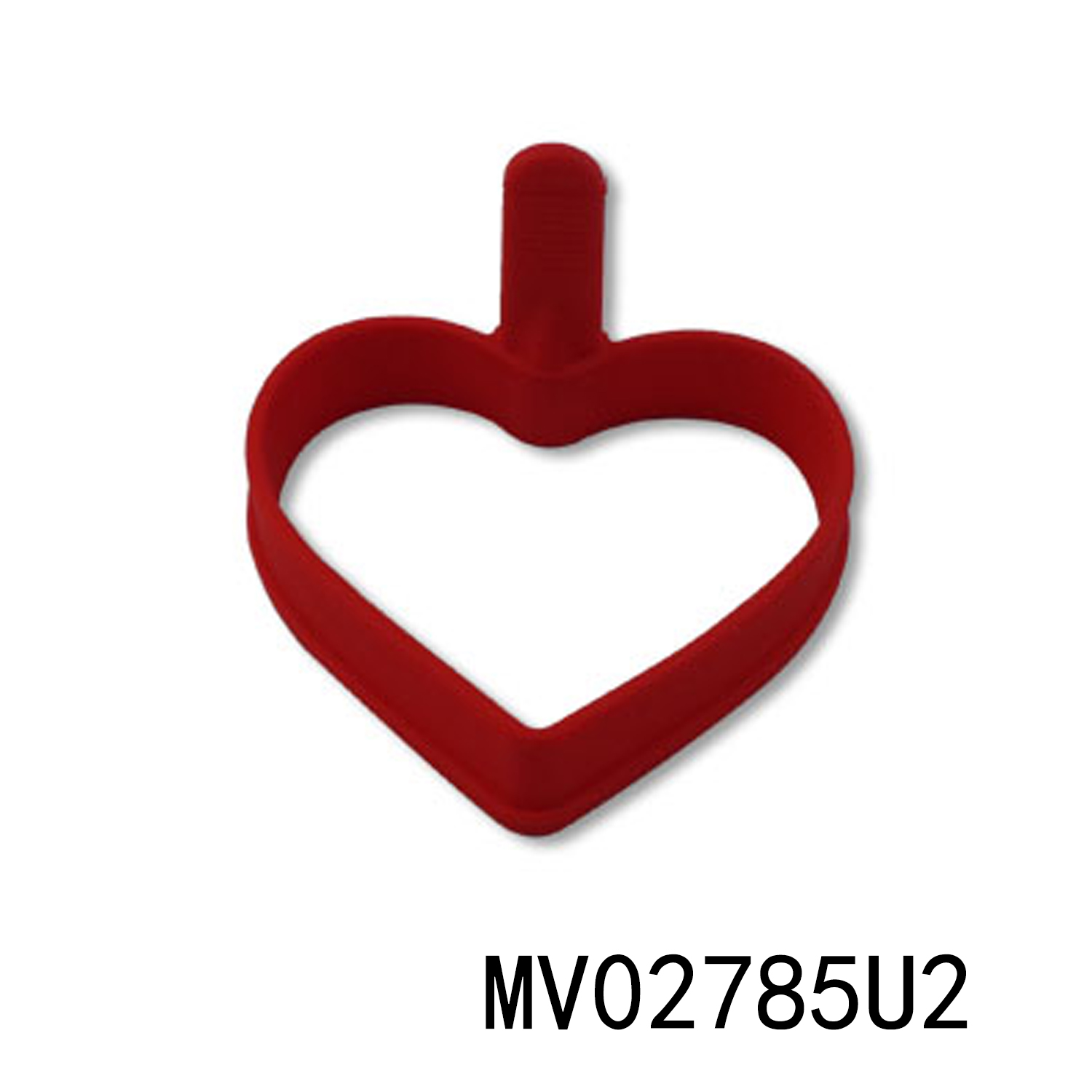 MV02785U2 Silicone Of Heart Sahpe Egg Ring