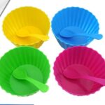 8Pc Pp Ice Cream Bowl And Spoon