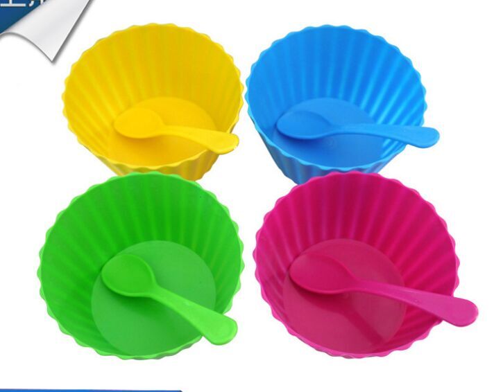 MV02787B 8Pc Pp Ice Cream Bowl And Spoon