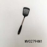 Nylon Kitchen Tools With Plastic And Stainless Steel Handle/Slotted Spoon