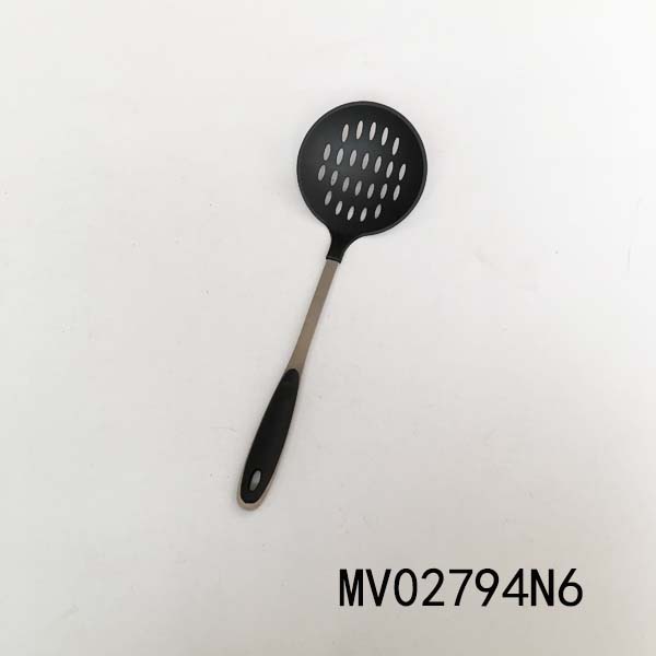 MV02794N6 Nylon Kitchen Tools With Plastic And Stainless Steel Handle/Spoon