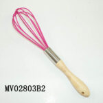 Egg Beater Silicone Line + Wooden Handle