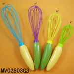 12" Banana Handle Silicone Egg Beater