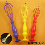 11" Calabash Handle Silicone Egg Beater