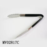 9"S/S Food Tong Pvc Cover On The Hadnle