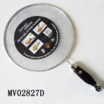 28Cm Splatter Screen Plastic Handle