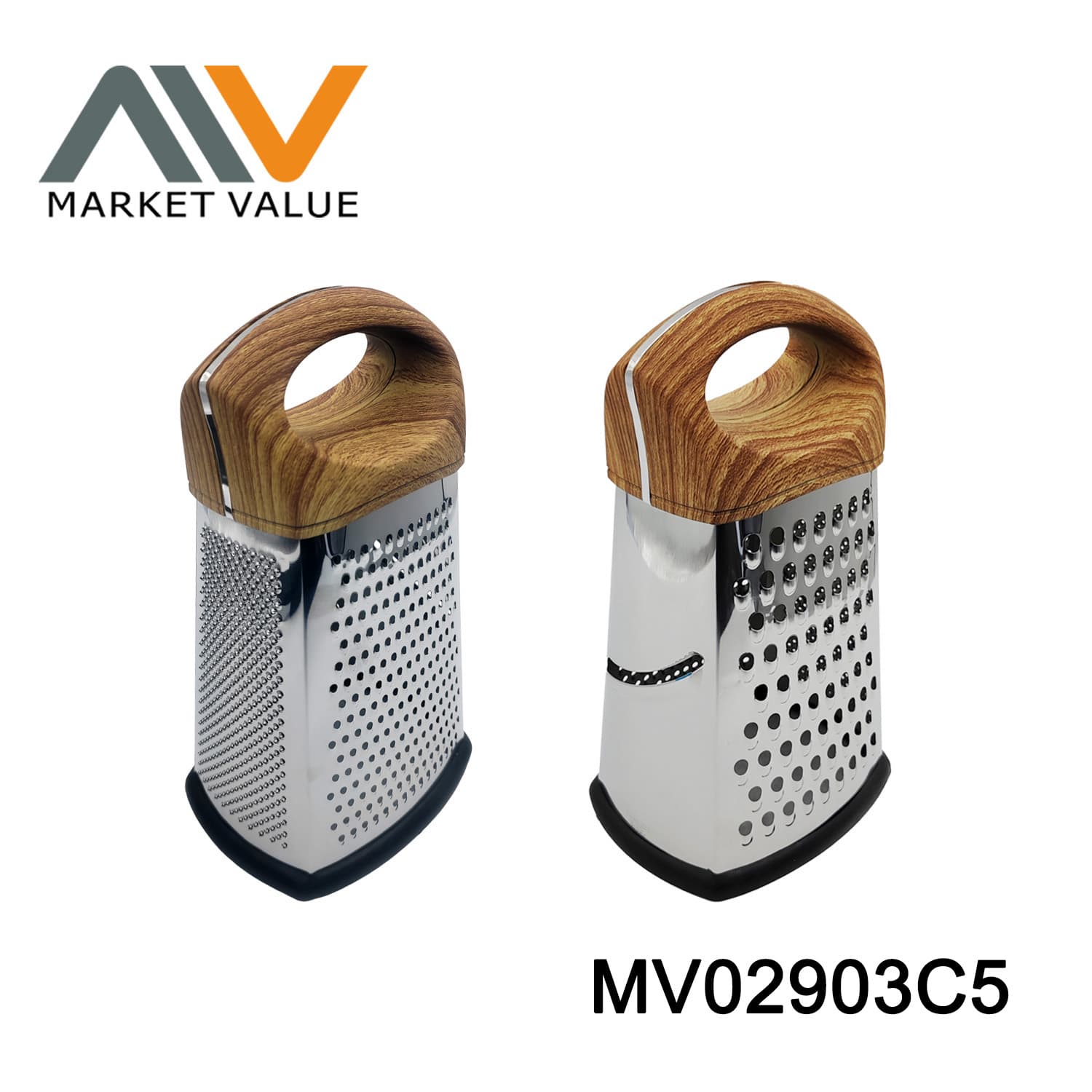 MV02903C5 10 Inch 4 Sides Grater With Wheel Card