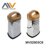 9 Inch 4 Sides Grater With Wheel Card