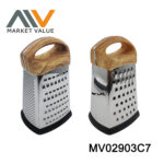 8 Inch 4 Sides Grater With Wheel Card