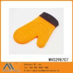 Middle Heat Proof Cotton Inside Oven Silicon Glove