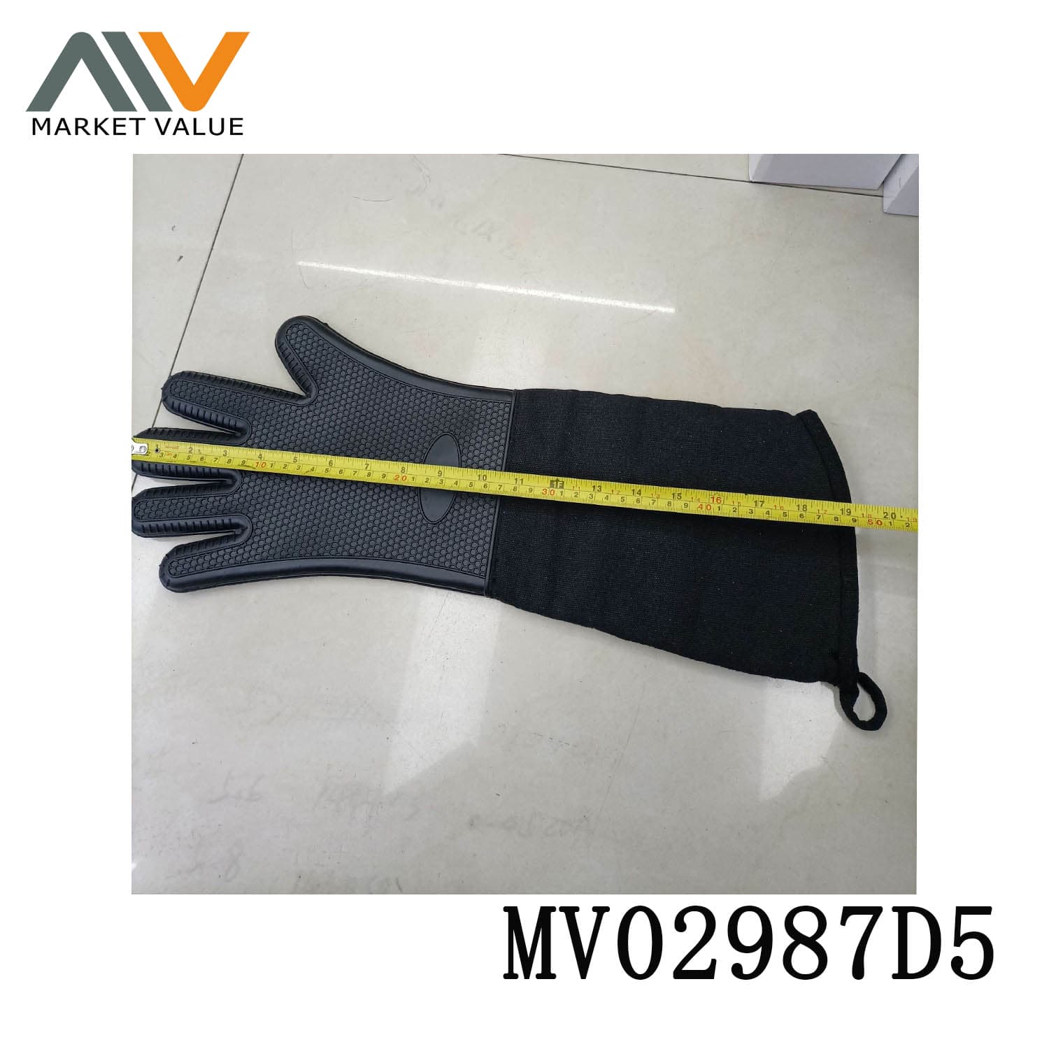 MV02987D5 Silicone Glove (Oven Mitten) Tag