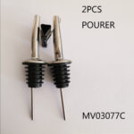 2Pcs Silcone + 201 Ss Pourer B/C