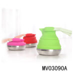 Silicone With S.S Kettle Water Boiling Can In Colour Box