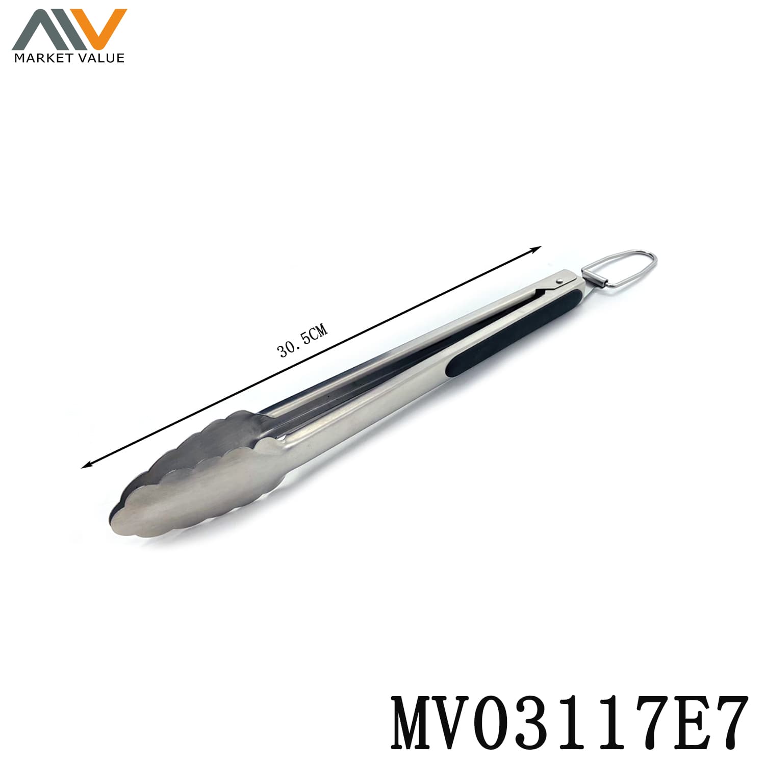 MV03117E7 12 Inch Ss Food Tong