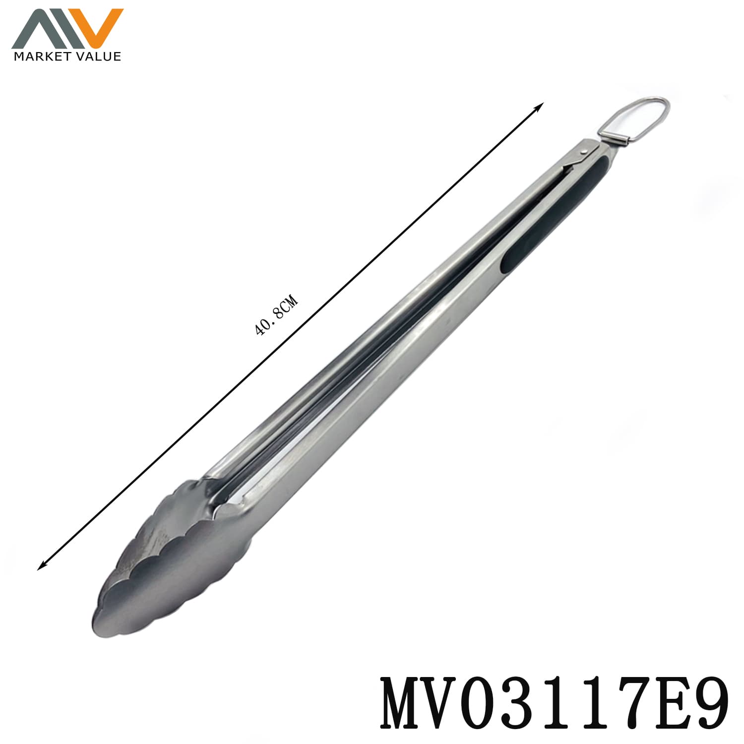 MV03117E9 16 Inch Ss Food Tong