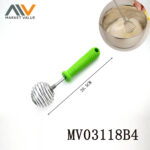 8'S.S Spring Egg Whisk With Pp Handle