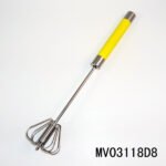 12" 18/0 S/S Spin Egg Beater
