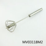 12"S/S Spin Egg Beater