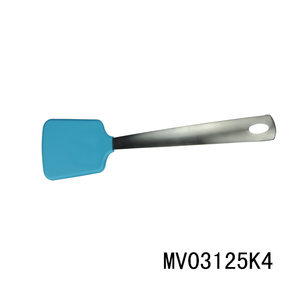 Silicone Kitchen Tools With Stainless Steel Handle/Shovel