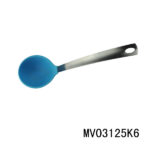 Silicone Kitchen Tools With Stainless Steel Handle/Soup