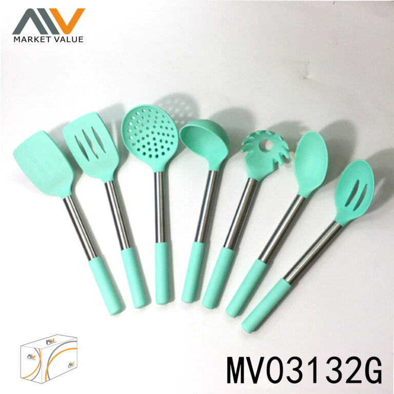 7Pcs Silicone Head Kitchen Tools