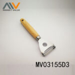 S/S Y Shape Peeler With Wooden Handle