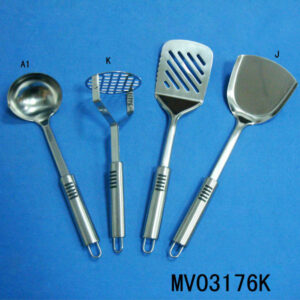 S/S Potato Press W/Cannulation Handle