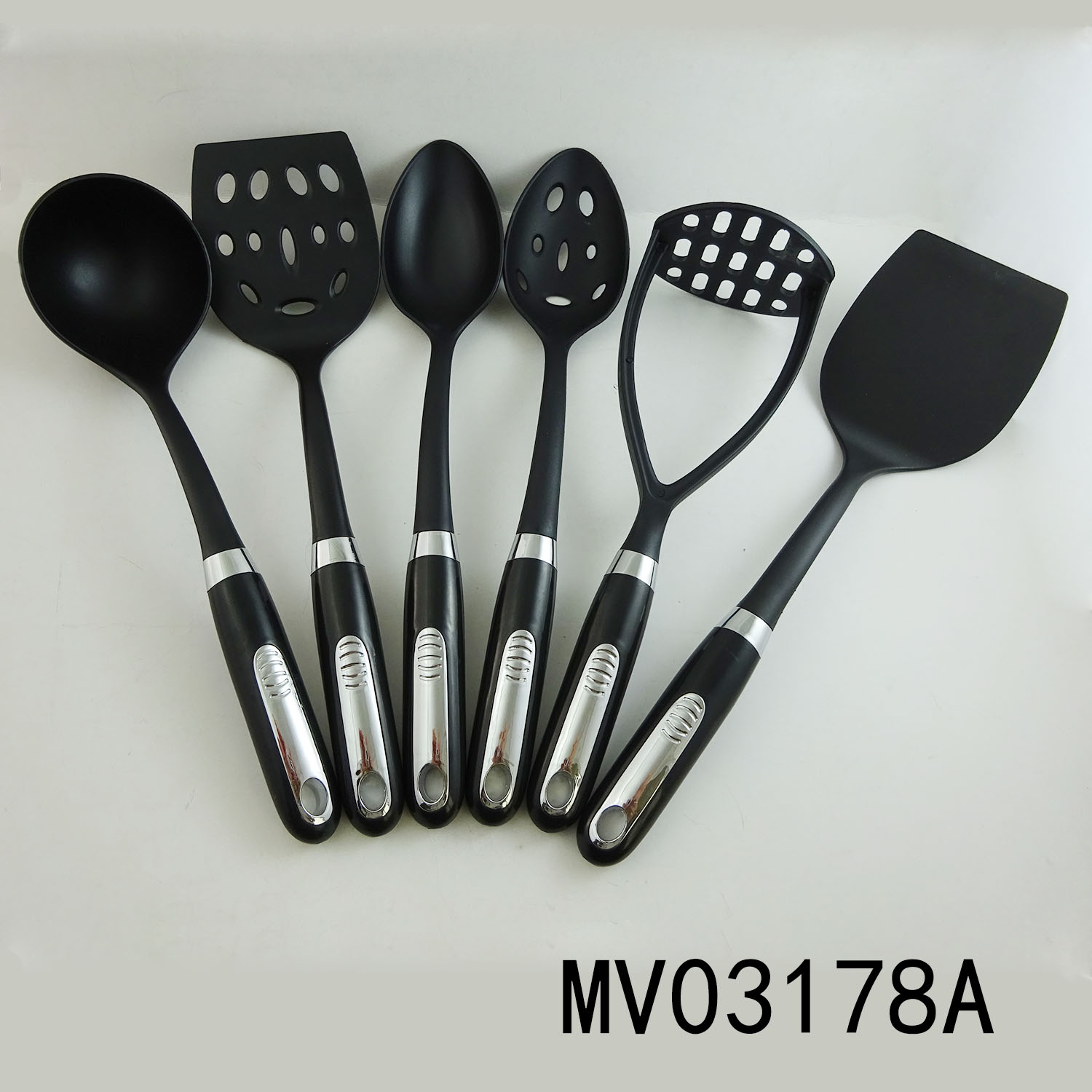 MV03178A Nylon Tools 6-Piece Set With Chrome Part Handle Tag