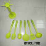 6Pcs Nylon Kitchen Tools & Kitchen Rack
