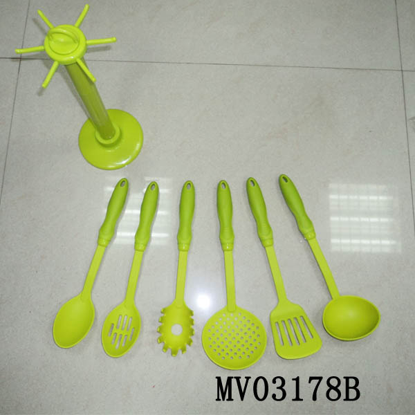 MV03178B 6Pcs Nylon Kitchen Tools & Kitchen Rack