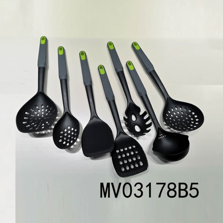 7Pcs Nylon Kitchen Tools With Tpr Handle