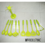 10 Pcs Kitchen Tools+Pp Rack Stand