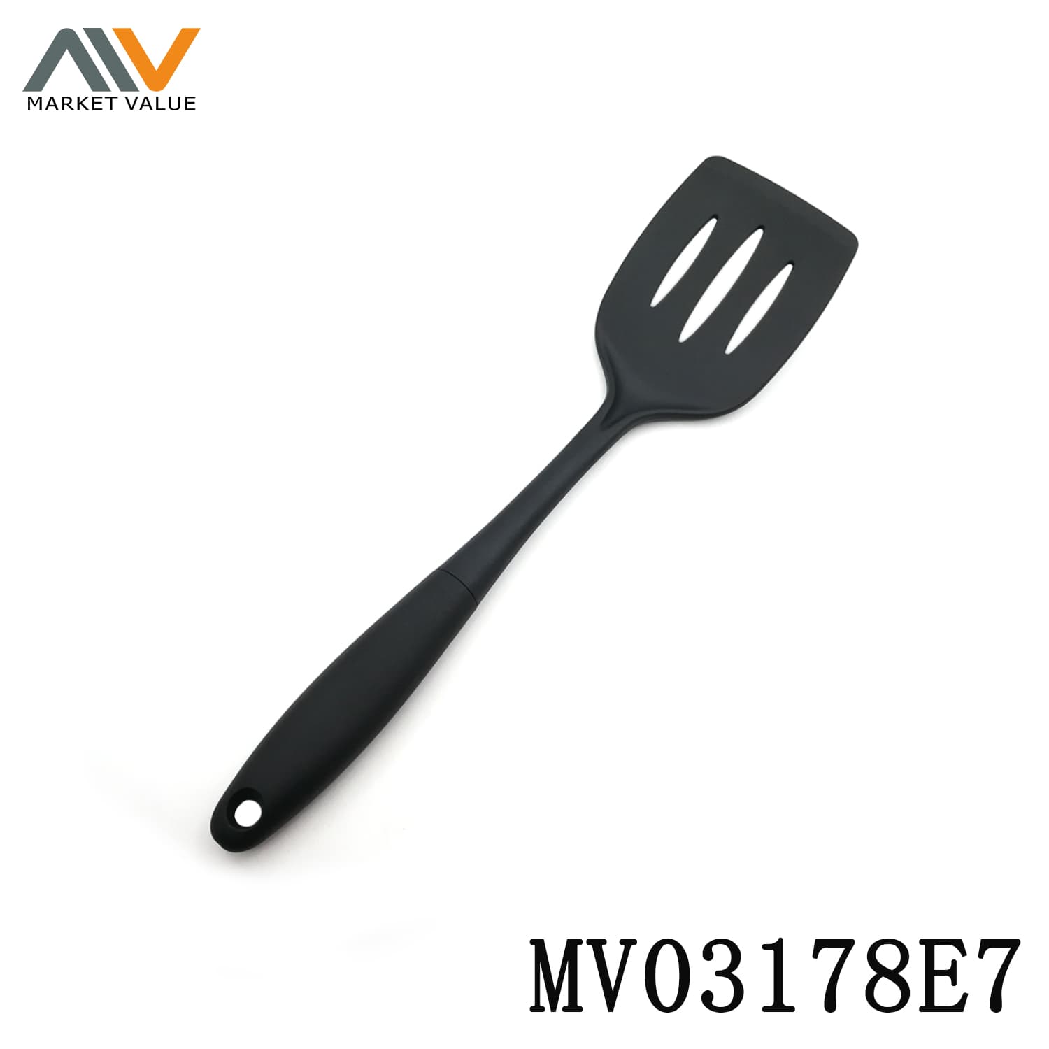 MV03178E7 Nylon Slotted Turner With Tpr Handle In Polybag